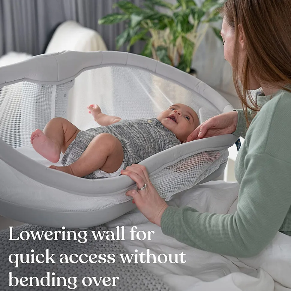 HALO BassiNest Swivel Sleeper 3.0 - Solid Grey