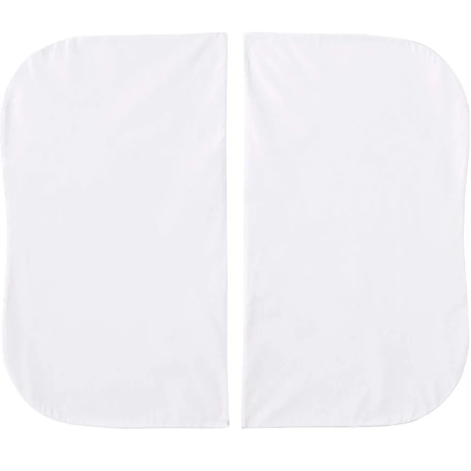 Halo Bassinest Twin Fitted Sheet, 2PK - White