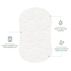 HALO Dreamweave Breathable BassiNest Replacement Pad