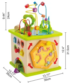 Hape Country Critters Play Cube