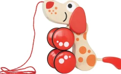 Hape Walk-Along-Puppy Wooden Pull Toy