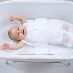 Happiest Baby Snoo Sleep Sack, Medium - White (12-18 lbs)