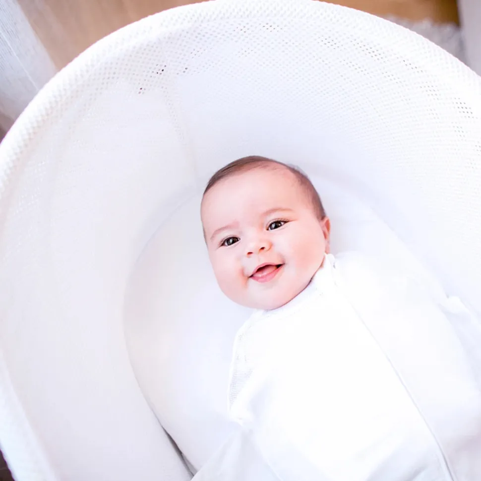 Happiest Baby Snoo Sleep Sack, Large - White (18-25 lbs)