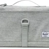 Herschel Sprout Change Mat - Light Grey Crosshatch