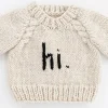 Huggalugs hi. Crew Neck Sweater - Black, 12-18 months