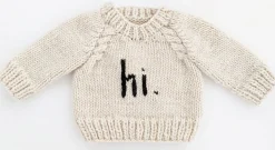 Huggalugs hi. Crew Neck Sweater - Black, 12-18 months