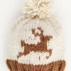Huggalugs Oh Deer Beanie Hat - Small (0-6 months)
