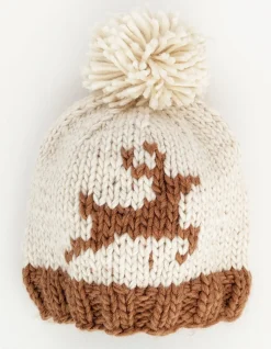 Huggalugs Oh Deer Beanie Hat - Small (0-6 months)