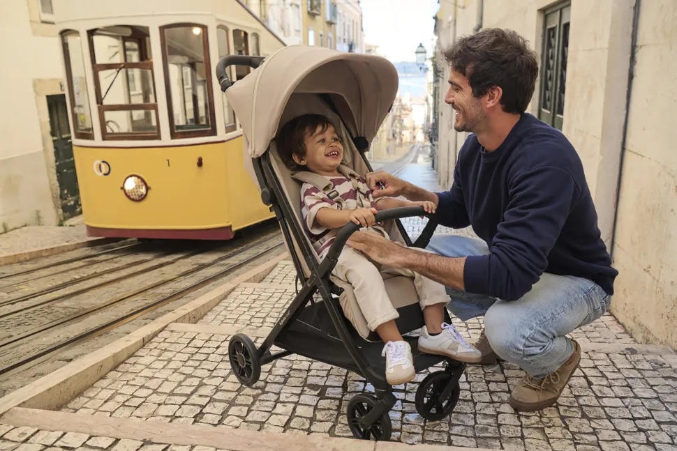 Inglesina Quid 3 Compact Lightweight Stroller - Lunar Beige