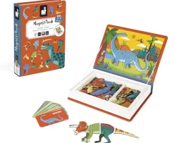 Janod MagnetiBook - Dinosaurs