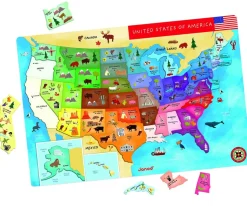 Janod Magnetic USA Map