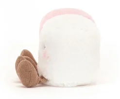 Jellycat Amuseable Pink and White Marshmallows, 6"