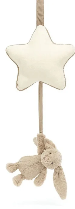 Jellycat Bashful Beige Bunny Musical Pull