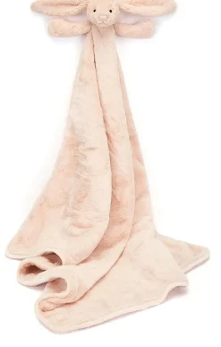 Jellycat Bashful Blush Bunny Blankie, 28"