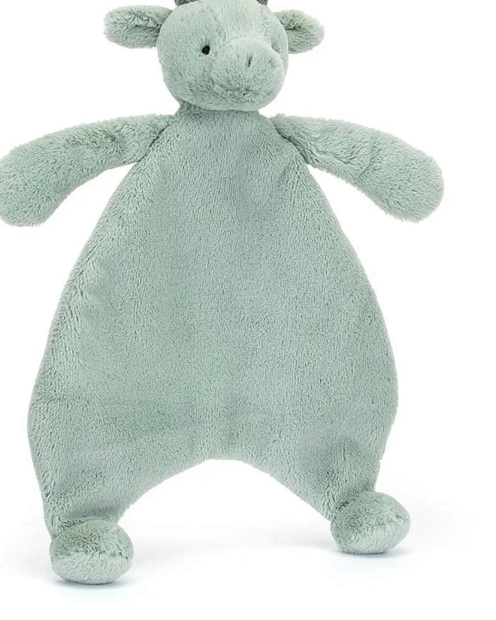 Jellycat Bashful Dragon Comforter, 11"