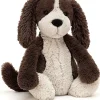 Jellycat Bashful Fudge Puppy, 12"