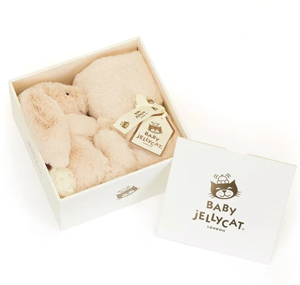 Jellycat Bashful Luxe Bunny Willow Soother, 13"