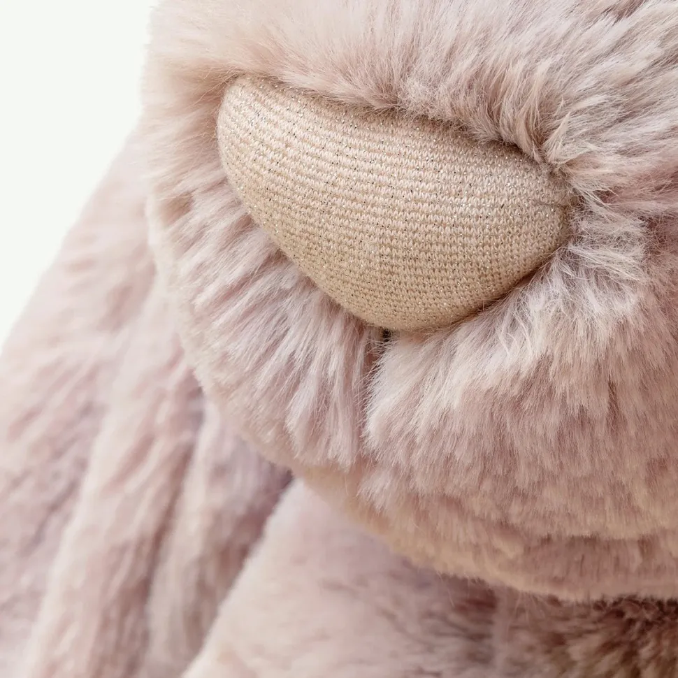Jellycat Bashful Luxe Bunny Rosa Huge, 20"