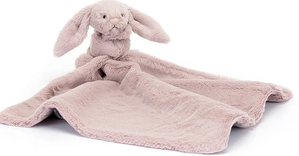 Jellycat Bashful Luxe Bunny Rosa Soother, 13"