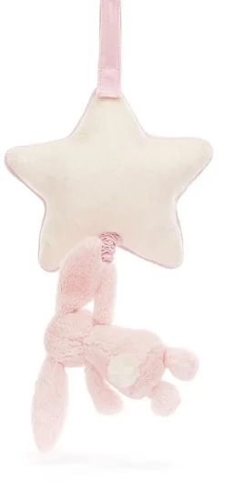 Jellycat Bashful Pink Bunny Musical Pull