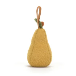 Jellycat Festive Folly Pear Ornament, 3