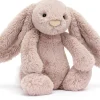 Jellycat Luxe Bashful Bunny Rosa Medium, 11"