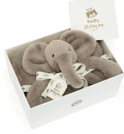 Jellycat Smudge Elephant Blankie, 28"