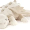 Jellycat Snow Dragon Medium, 20"