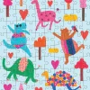 Jiggy Junior 100pc Puzzle - Dancing Animals by Archita Khosla
