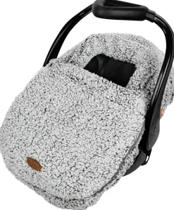 JJ Cole Cuddly Car Seat Cover - Gray