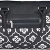 JJ Cole Parker Diaper Bag - Black Floret