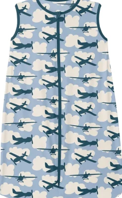 KicKee Pants Lightweight Sleeping Bag - Pond Airplanes, 6-18 Months