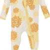 KicKee Pants Muffin Ruffle Footie with Zipper - Wallaby Hydrangea, 12-18 Months