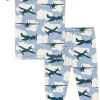 KicKee Pants Short Sleeve Pajama Set - Pond Airplanes, 2T