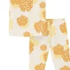 KicKee Pants Short Sleeve Kimono Pajama Set - Wallaby Hydrangea, 2T