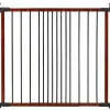 KidCo Angle Mount Designer Safeway Wall Mounted Baby Safety Gate - Cherry
