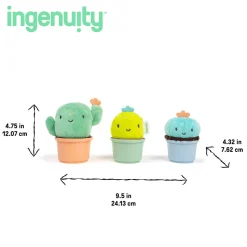 Kids2 Ingenuity Calm Springs Nesting Rattles