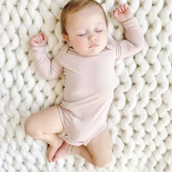 Kyte Baby Long Sleeve Bodysuit - Blush (Newborn)