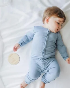 Kyte Baby Romper - Slate (12-18M)