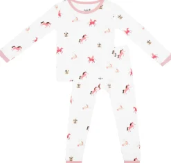 Kyte Baby Toddler Long Sleeve Pajama Set - Unicorn (3T)