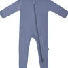 Kyte Baby Zippered Footie - Slate (3-6 months)
