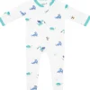 Kyte Baby Zippered Footie - Dragon (6-12M)