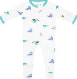 Kyte Baby Zippered Footie - Dragon (3-6M)