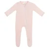 Kyte Baby Zippered Footie - Blush (0-3 months)