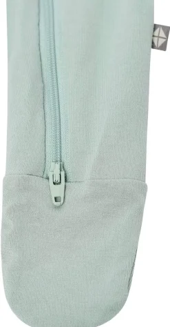 Kyte Baby Zippered Footie - Sage (0-3 months)