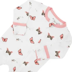 Kyte Baby Zippered Footie - Butterfly (6-12M)