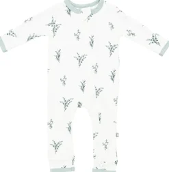 Kyte Baby Zippered Romper - Eucalyptus (6-12M)