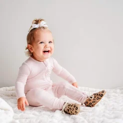 Kyte Baby Zippered Romper - Blush (3-6 months)