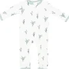 Kyte Baby Zippered Romper - Eucalyptus (3-6M)