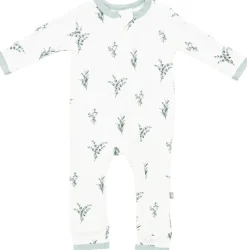 Kyte Baby Zippered Romper - Eucalyptus (3-6M)